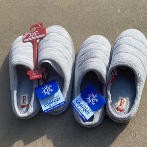 Dear foams gel memory foam slippers  9-10w BNWT